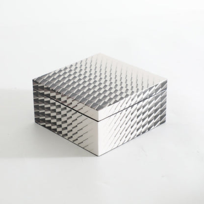 Sleek Grey MDF Storage Box