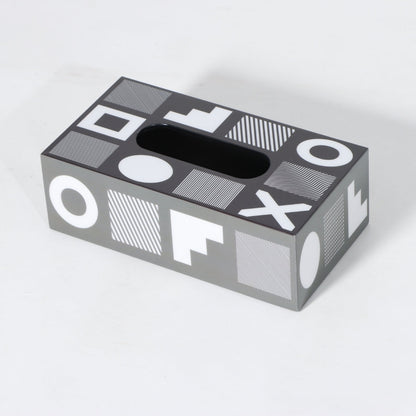 Monochrome XO Tissue Holder