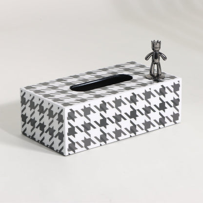 Houndstooth Harmony Tissue Holder