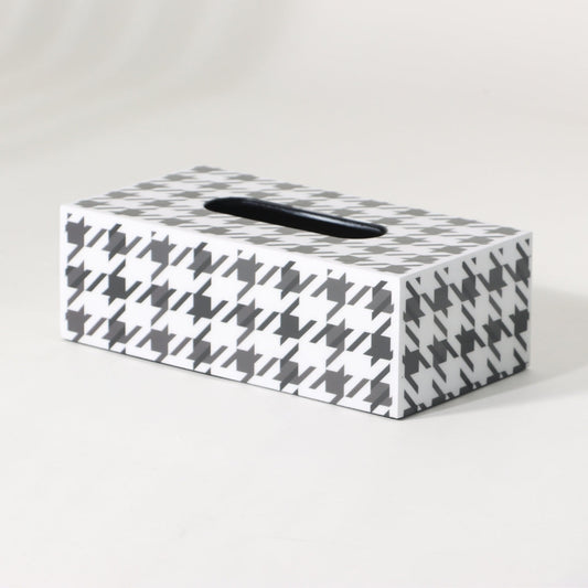 Houndstooth Harmony Tissue Holder