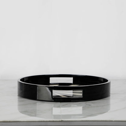 Piano Noir The Circular Decorative Tray