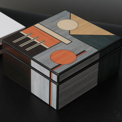Multifaceted Prism Square Storage Box