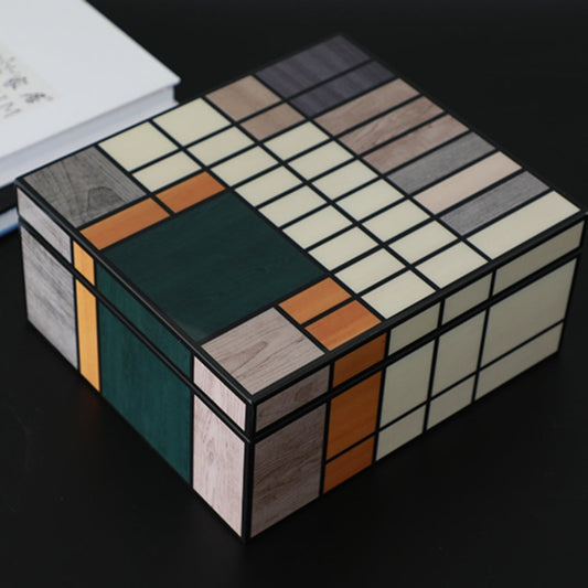 Elegant Geometric Harmony Storage Box