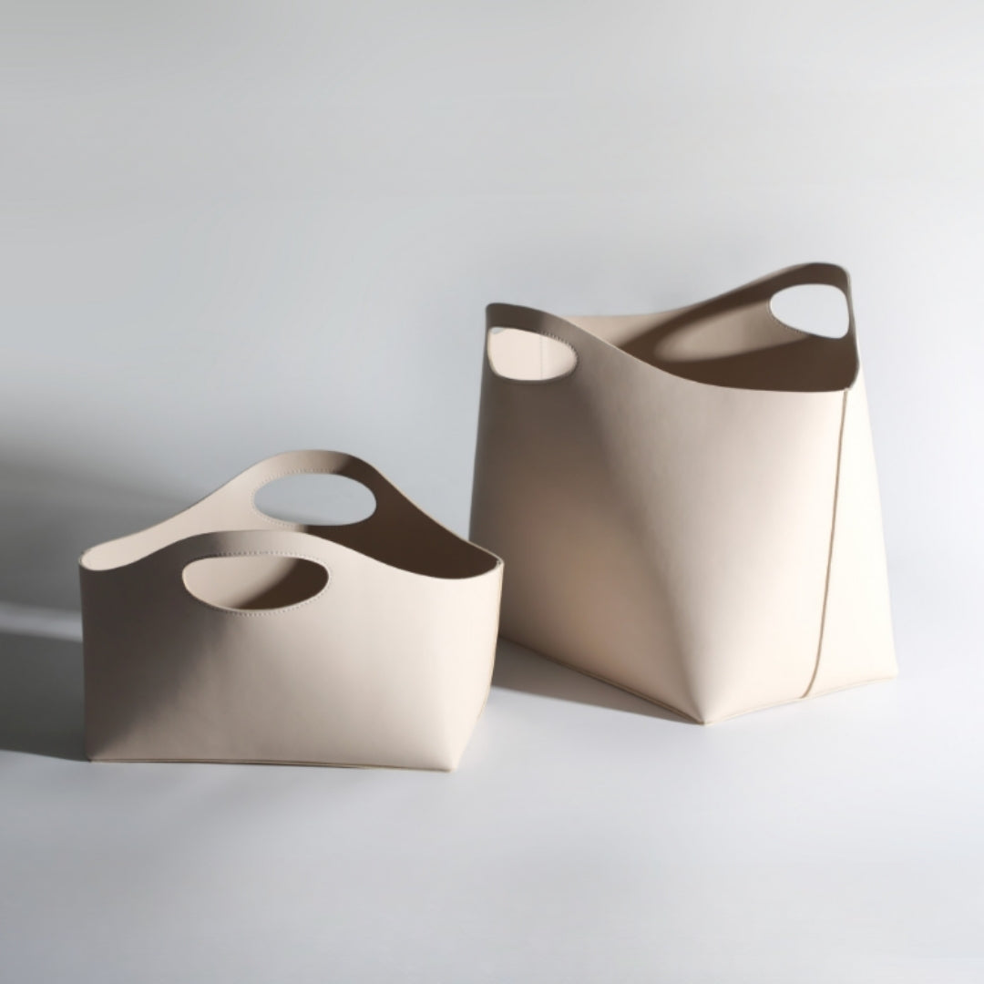 Luxury in Simplicity Leather Bag Storage Bag