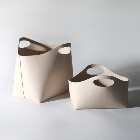 Luxury in Simplicity Leather Bag Storage Bag
