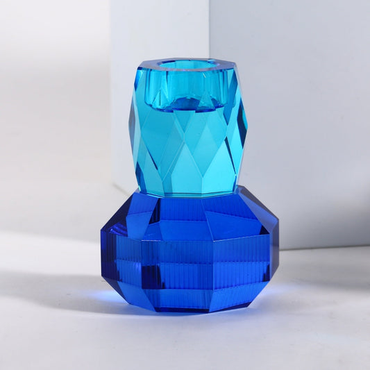 Prismatic Luminescence Colorful Candle Holder