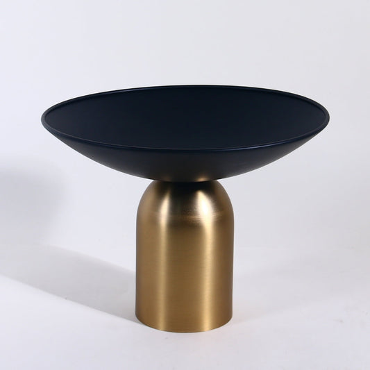 Elegance Noir & Antique Brass Decorative Decorative Tray