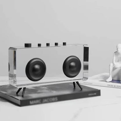 Harmony Crystal Jukebox Sculpture