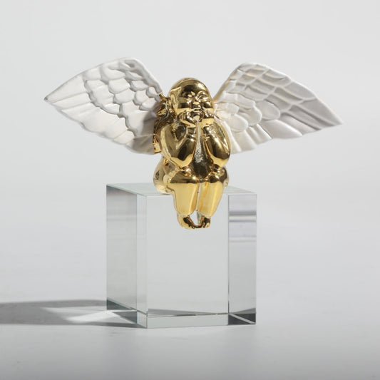 Golden Angel Elegance Desktop Figurine