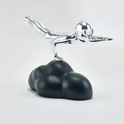 Ascension of Dreams Flying Man Figurine