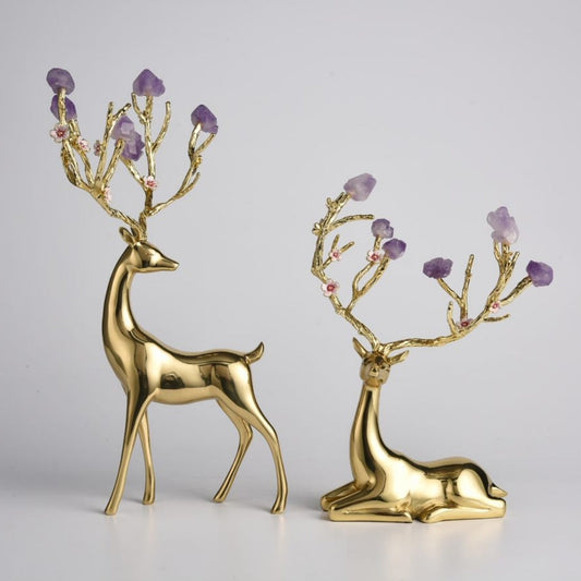 Gilded Lavender Serenity Ornament