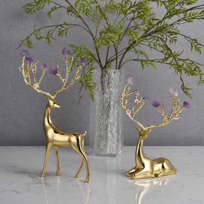 Gilded Lavender Serenity Ornament