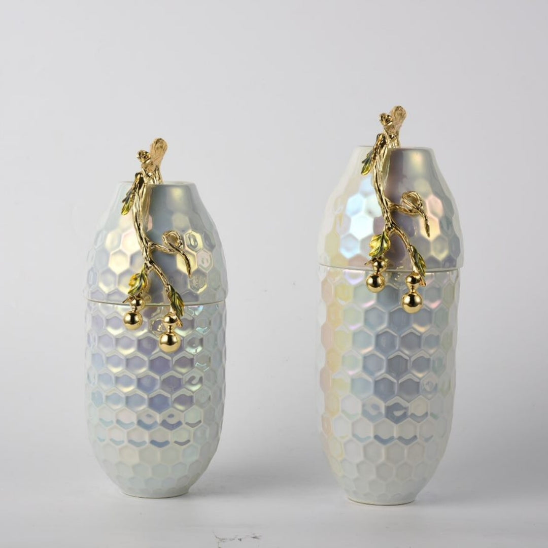The Classy Cache Tanks Decorative Jar only on Decure.in