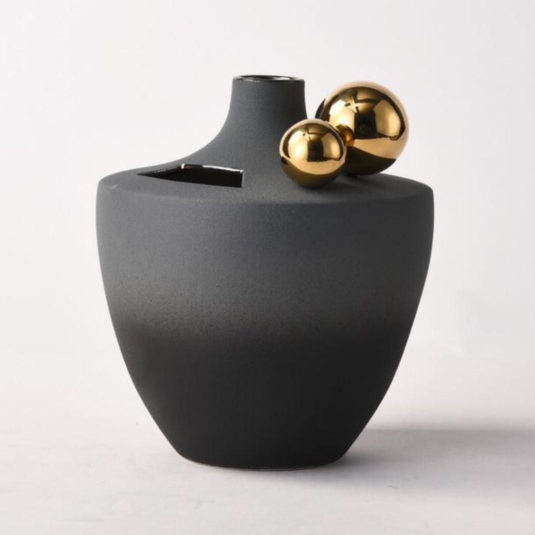 Lustrous Harmony Flower Vase