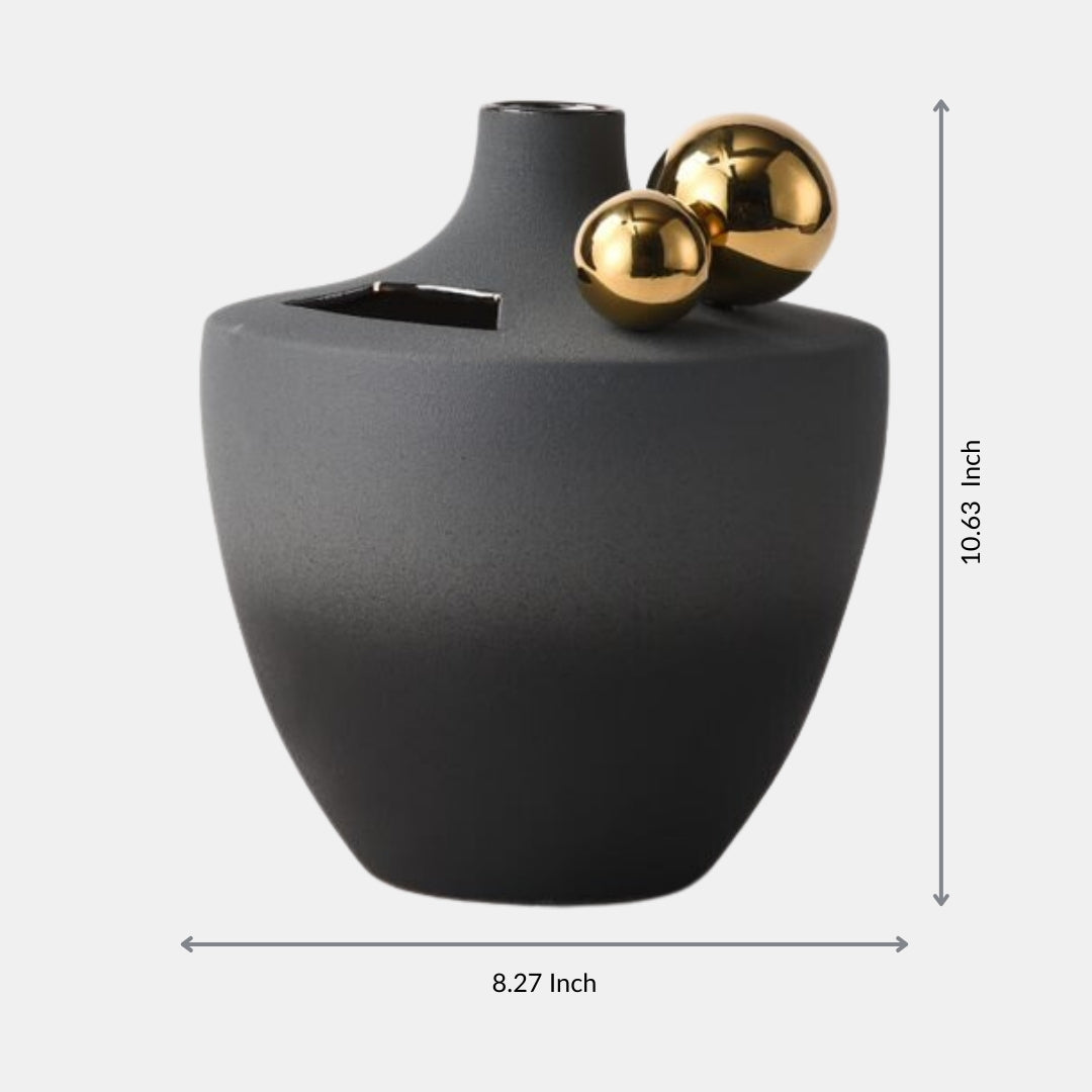 Lustrous Harmony Flower Vase