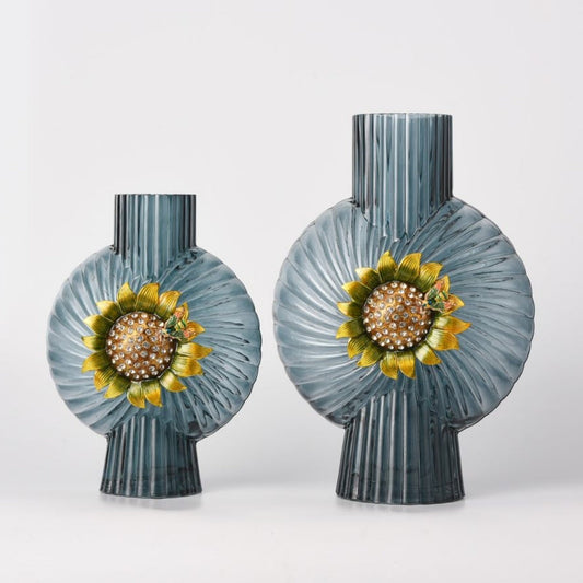Opaline Petals Flower Vase
