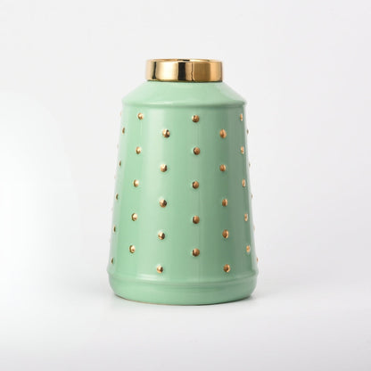 Gilded Constellation Flower Vase