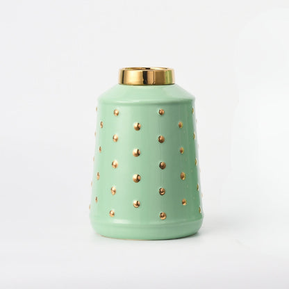 Gilded Constellation Flower Vase