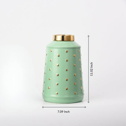 Gilded Constellation Flower Vase