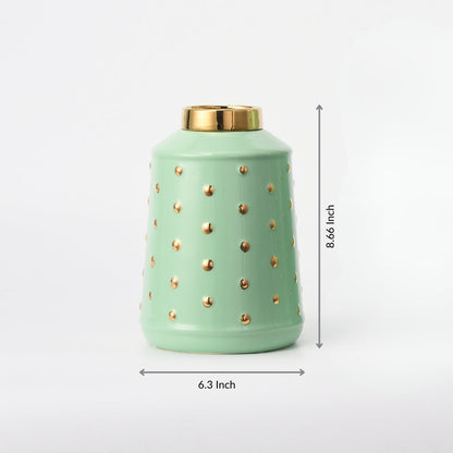 Gilded Constellation Flower Vase