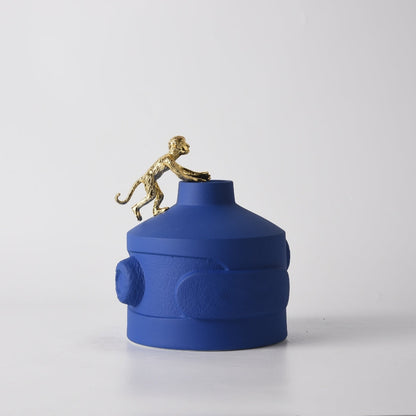 Contemporary Primate Flower Vase