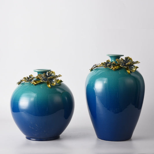 Celestial Bloom Flower Vase