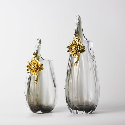 Crystal Radiance Flower Vase