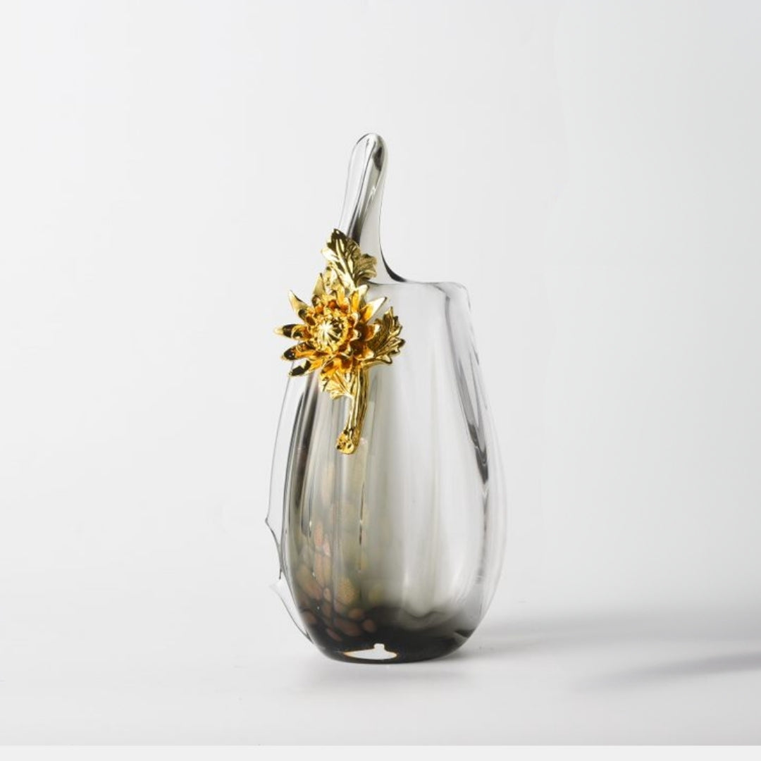 Crystal Radiance Flower Vase