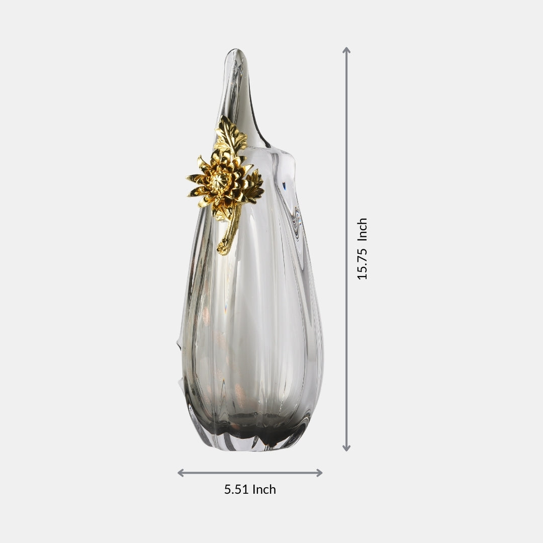 Crystal Radiance Flower Vase