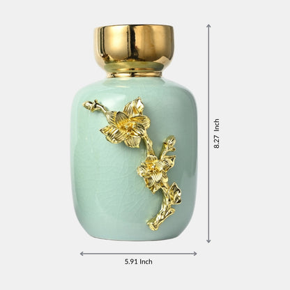 Floral Majesty Flower Vase
