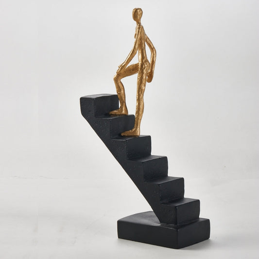 Steps to Success Stair-Up Single Man Figurine