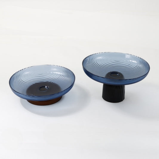 Artisanal Glass Harvest Fruit Bowl