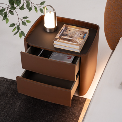 Raffle BedsideTable - Coffee