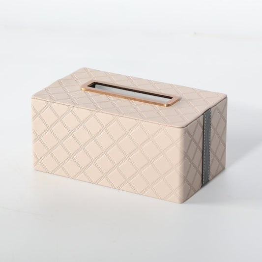 Lustrous Albaster Tissue Holder