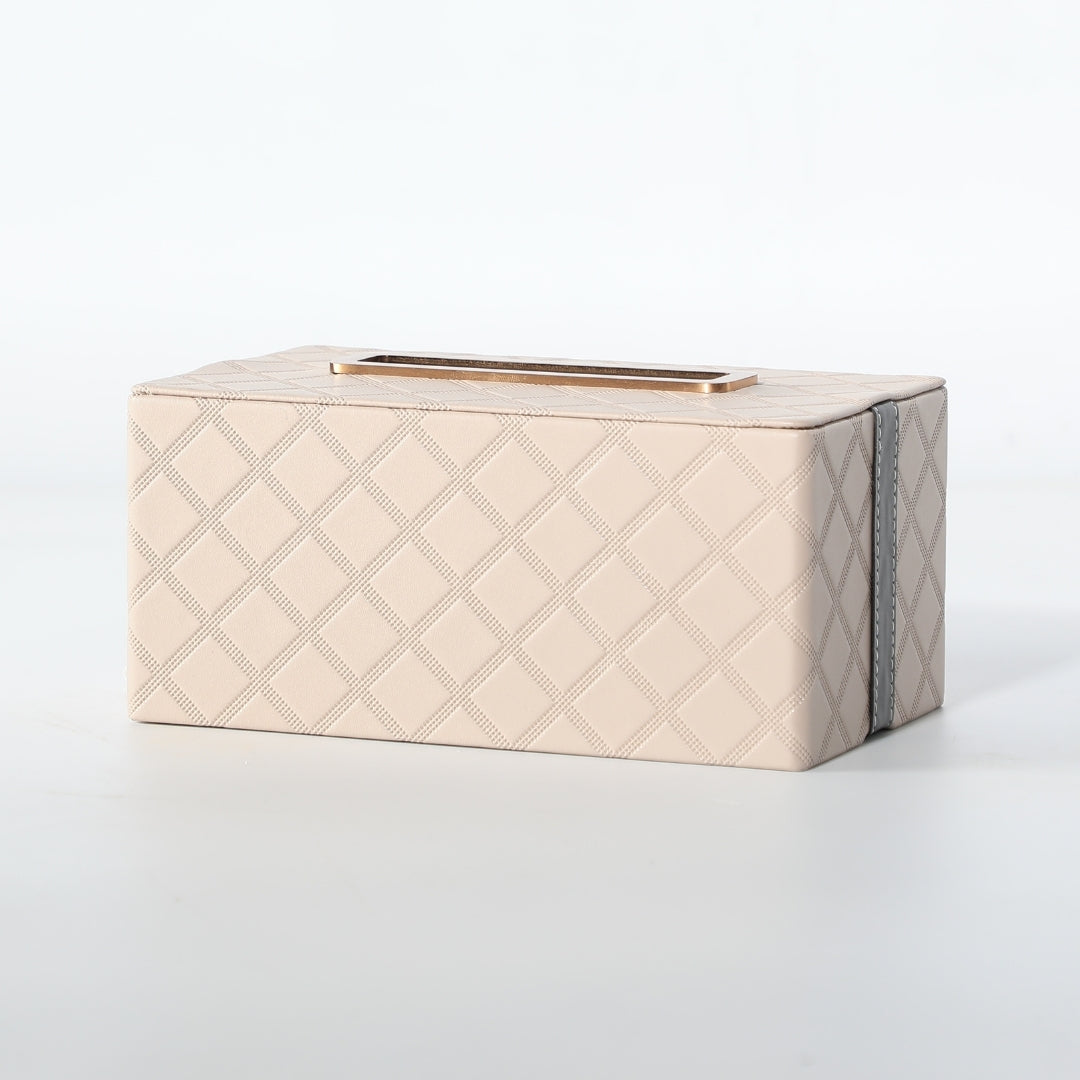 Lustrous Albaster Tissue Holder