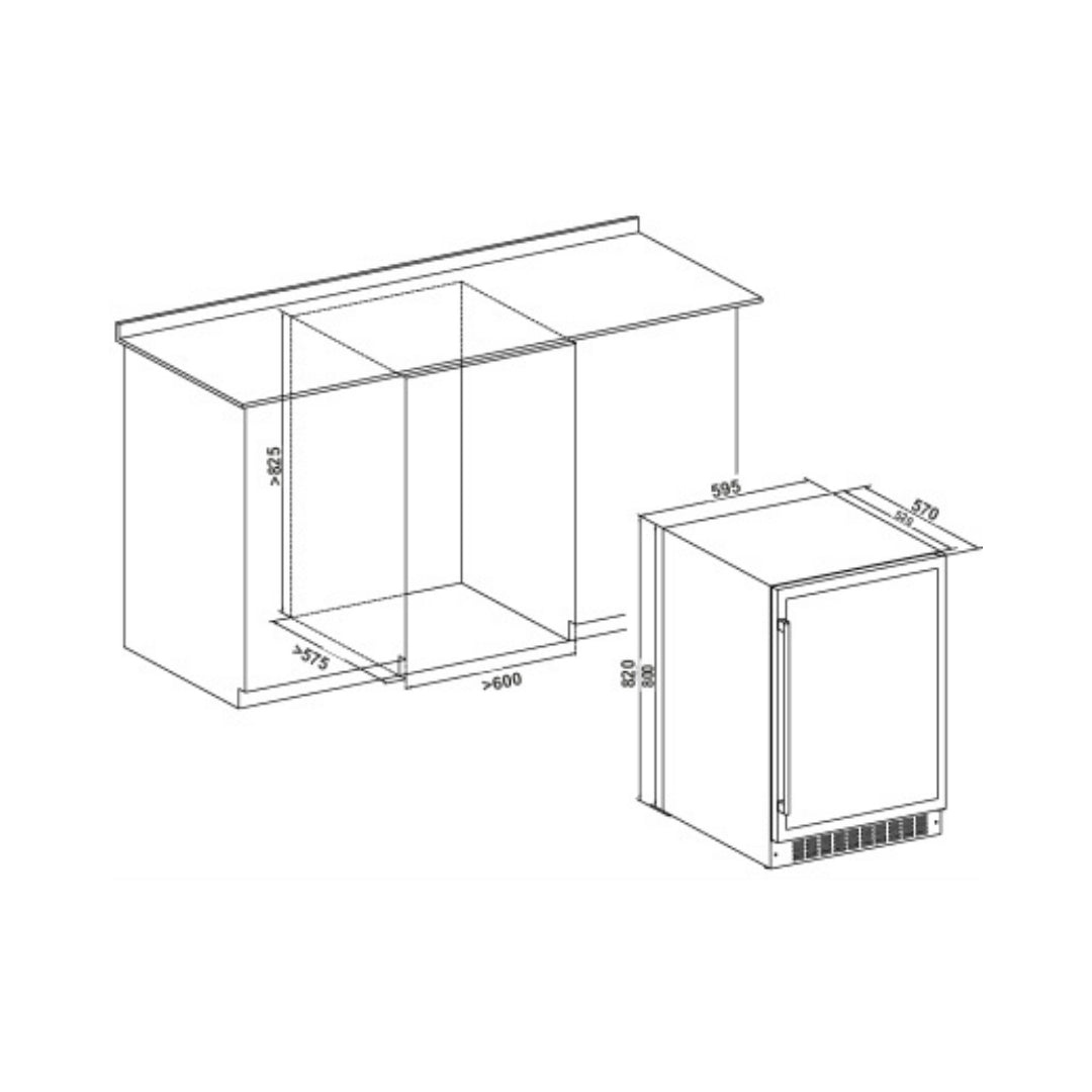 Elica Wine Cooler EWC 145S