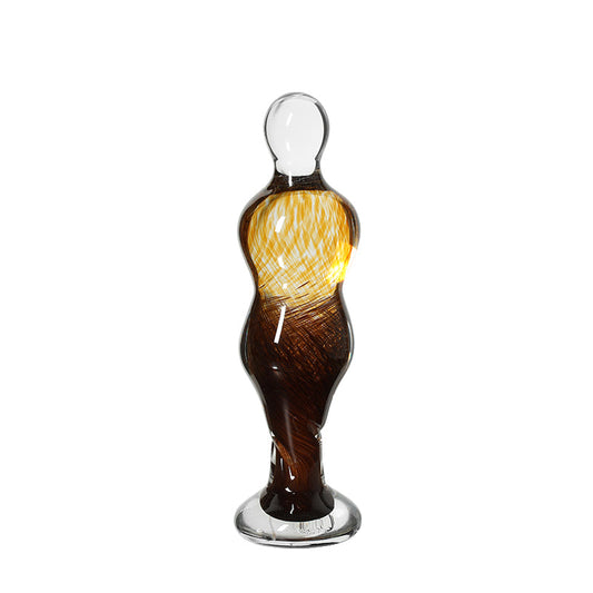 Luna Palm Thread People Decorative Accent