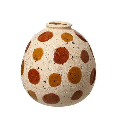 Serene Bright Round Sand Vase