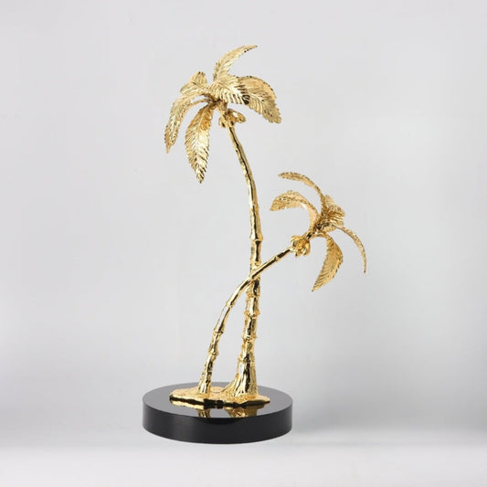 Gilded Oasis Palm Ornament