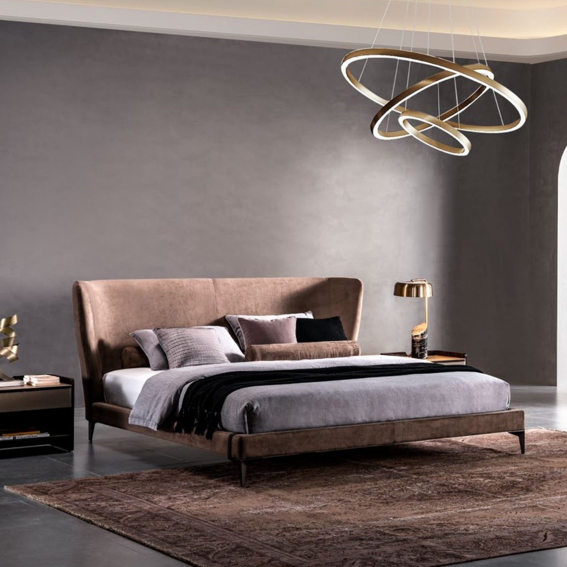 The Zen Sleep Bed - Brick Brown only on Decure.in