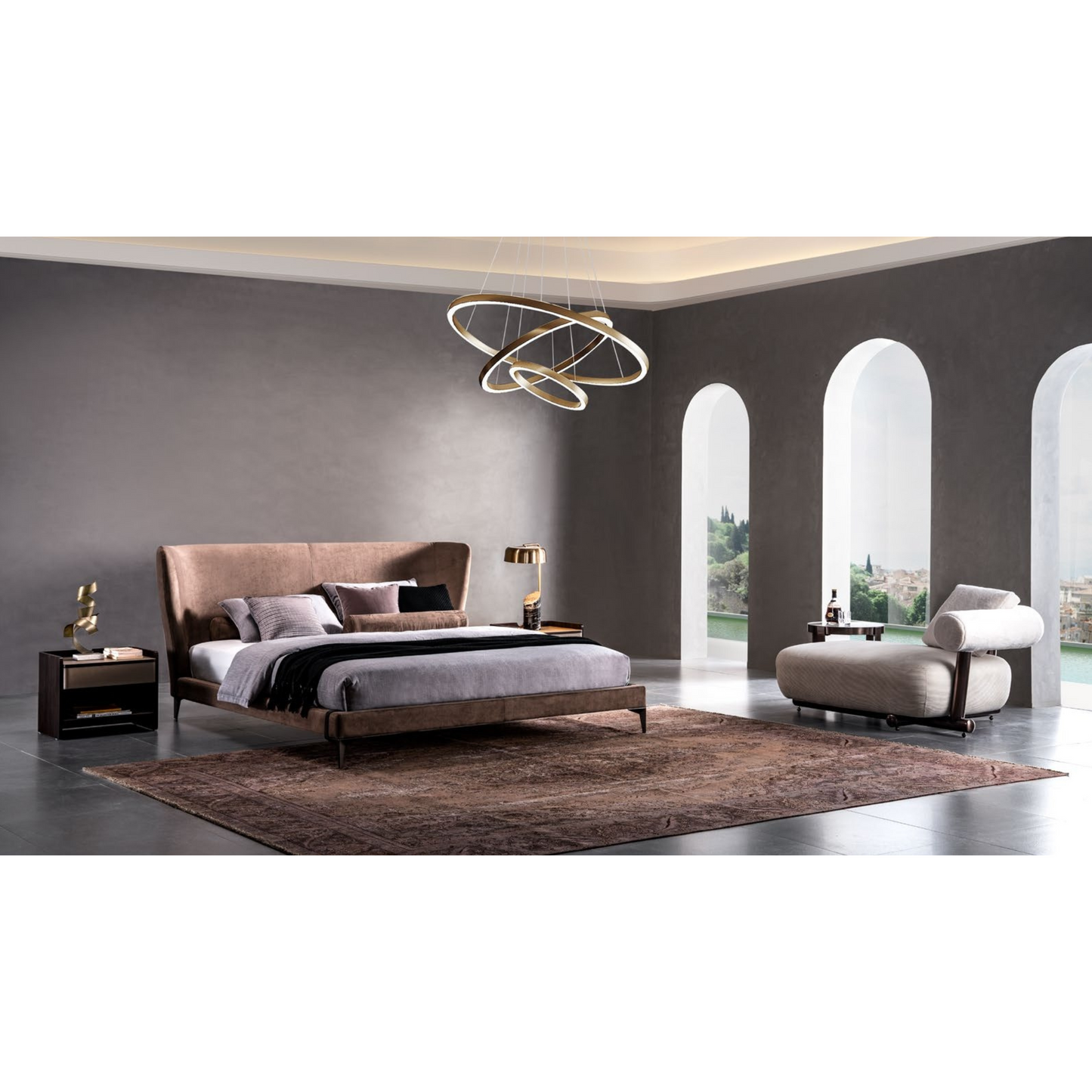 Zen Sleep Bed - Brick Brown
