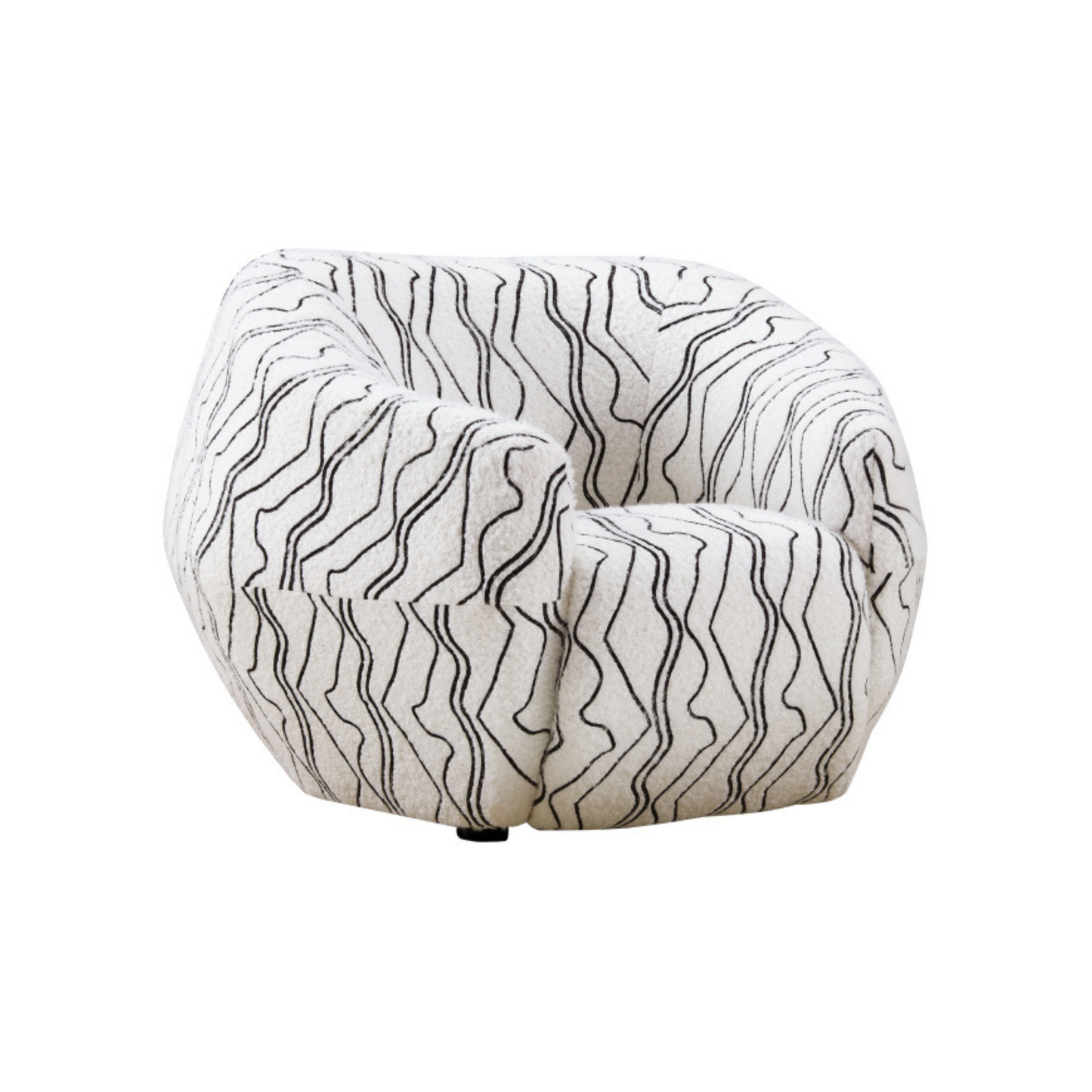 Noah Single Seater in Pattern Fabric