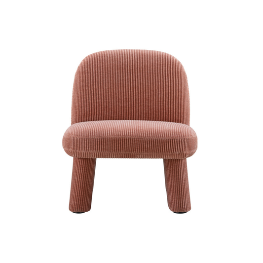 Jacob Armchair in Dark Pink