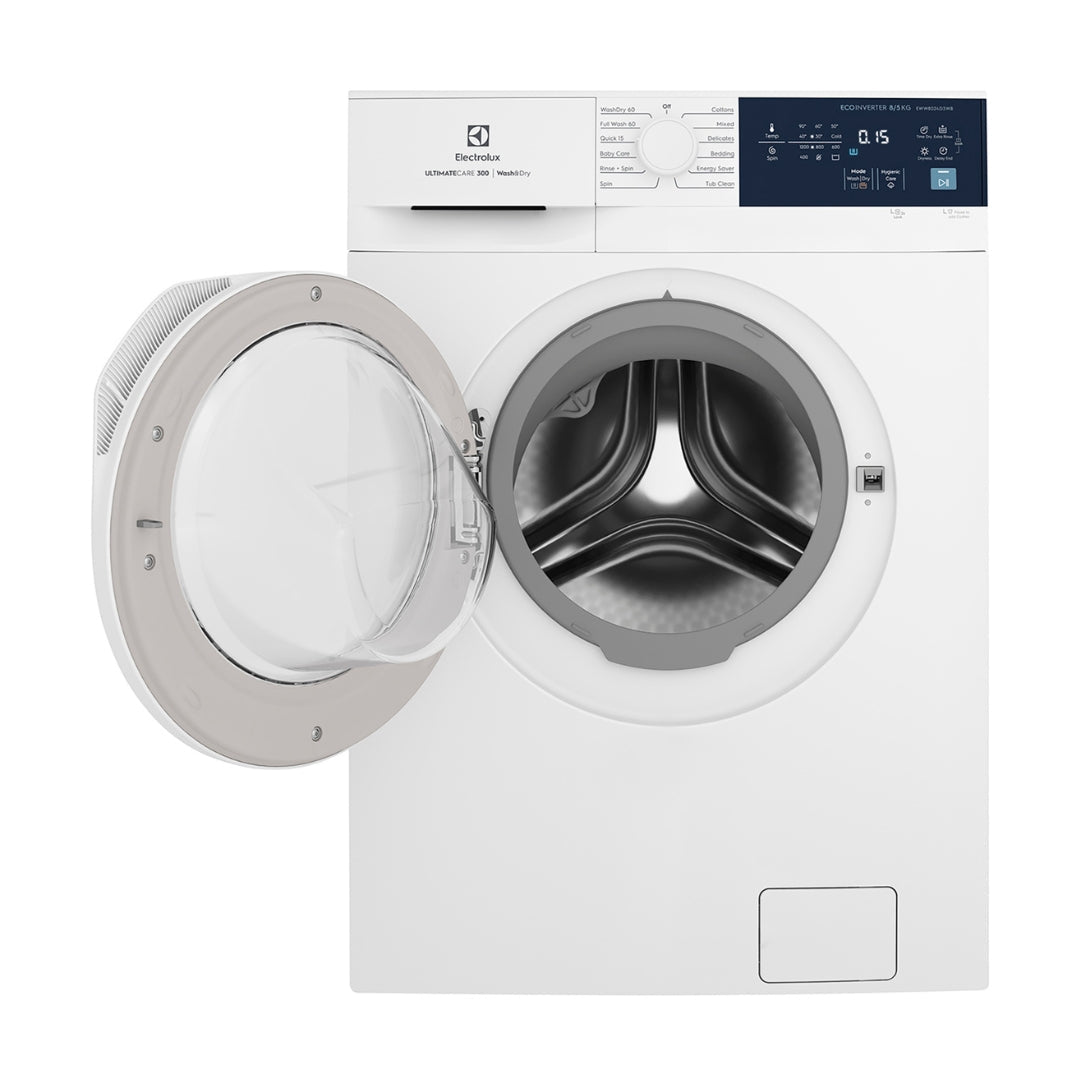 Electrolux Front 8 Kg/5 Kg Washer Dryer Combi UltimateCare 300 EWW8024D3WB