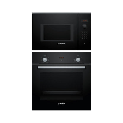 Bosch Built In Oven HBF532BA0I + Bosch Built-In Microwave Series 6 BEL553MB0I