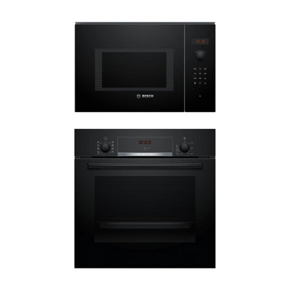 Bosch Built In Oven HBJ534EB0I + Bosch Built-In Microwave Series 6 BEL553MB0I