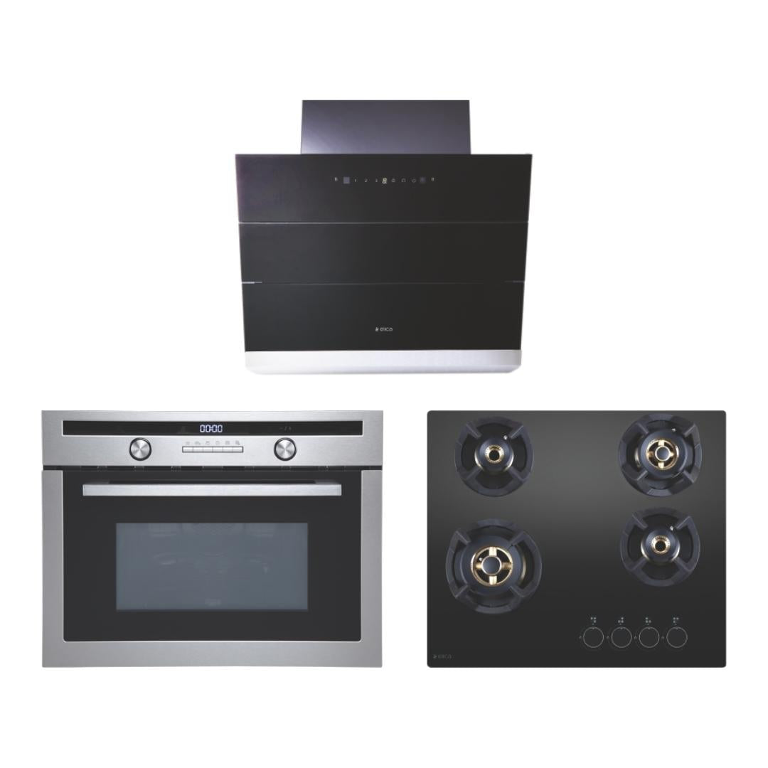 Elica Chimney + Hob + Combi Oven Combo ELCHCO-01
