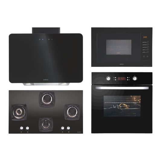 Elica Chimney + Hob + Oven + Microwave Combo ELCHOM-11
