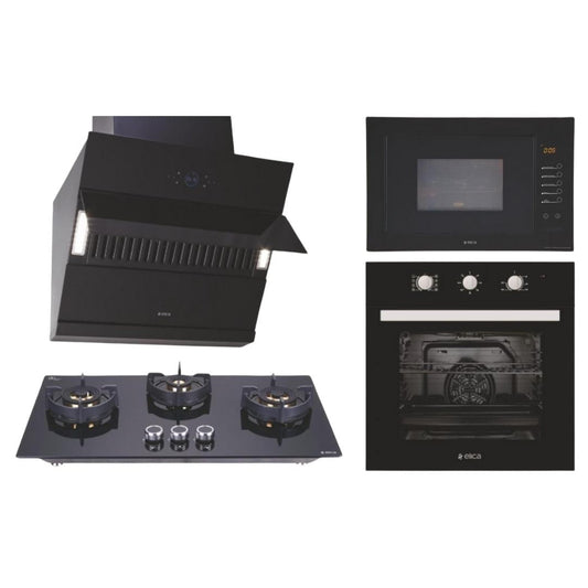 Elica Chimney + Hob + Oven + Microwave Combo ELCHOM-15