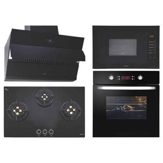 Elica Chimney + Hob + Oven + Microwave Combo ELCHOM-19